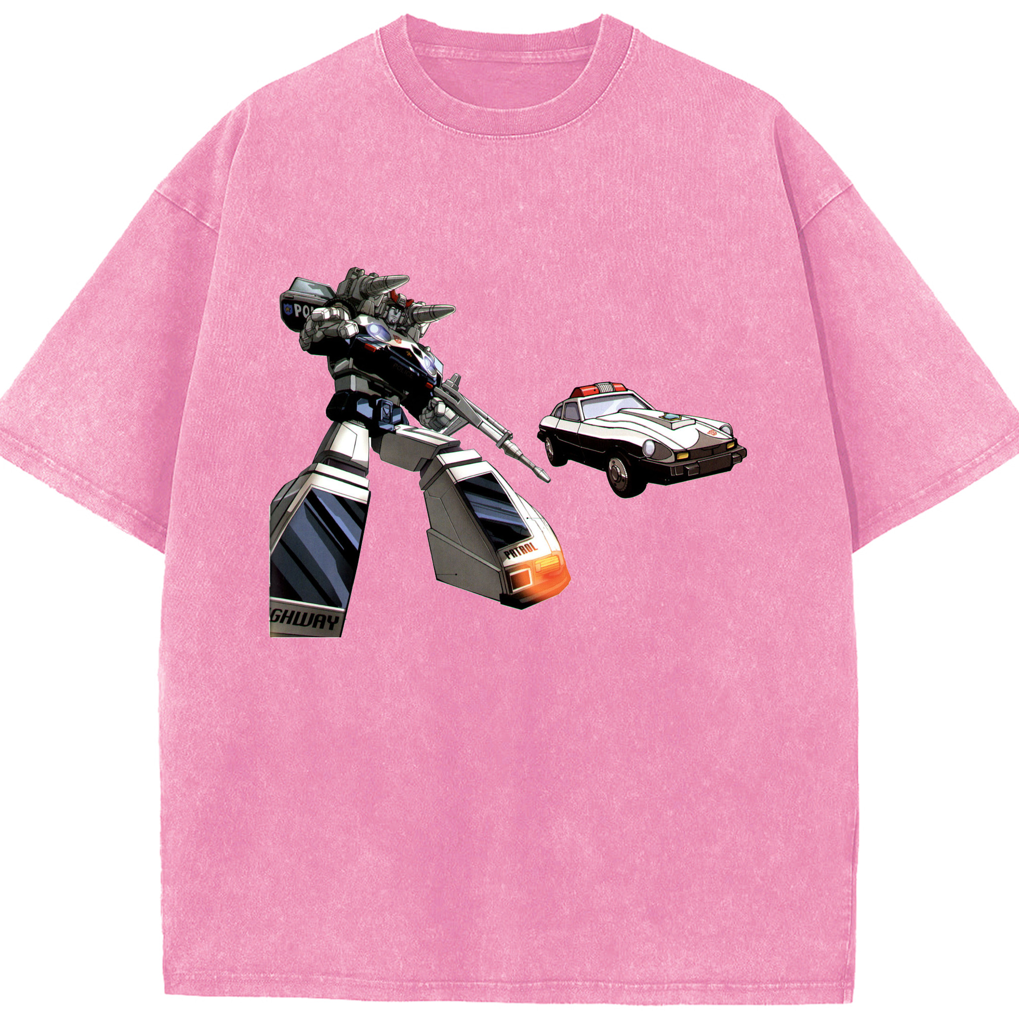 （画像用）  綿100% ヴィンテージ風 半袖Tシャツ（フロントプリント）